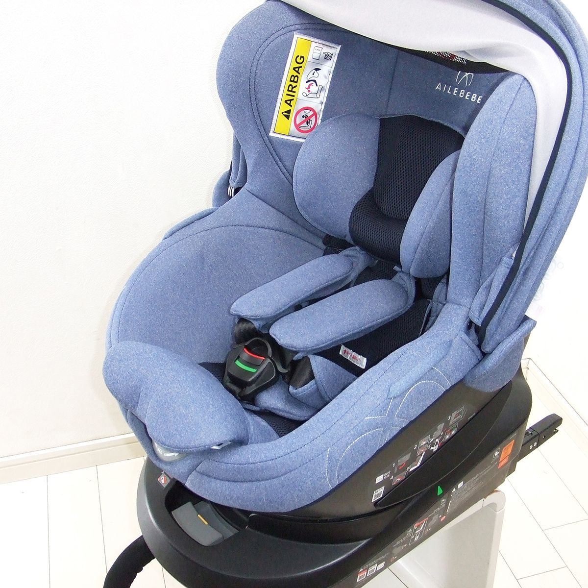 美品 チャイルドシート エールベベ クルット4iプレミアム ISOFIX