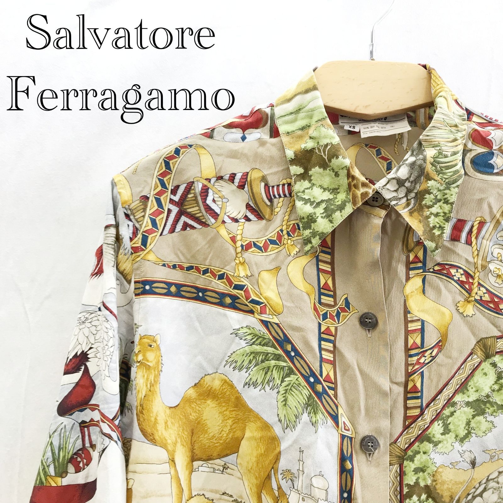 SalvatoreFerragamo サルヴァトーレフェラガモ ブラウス シャツ XS