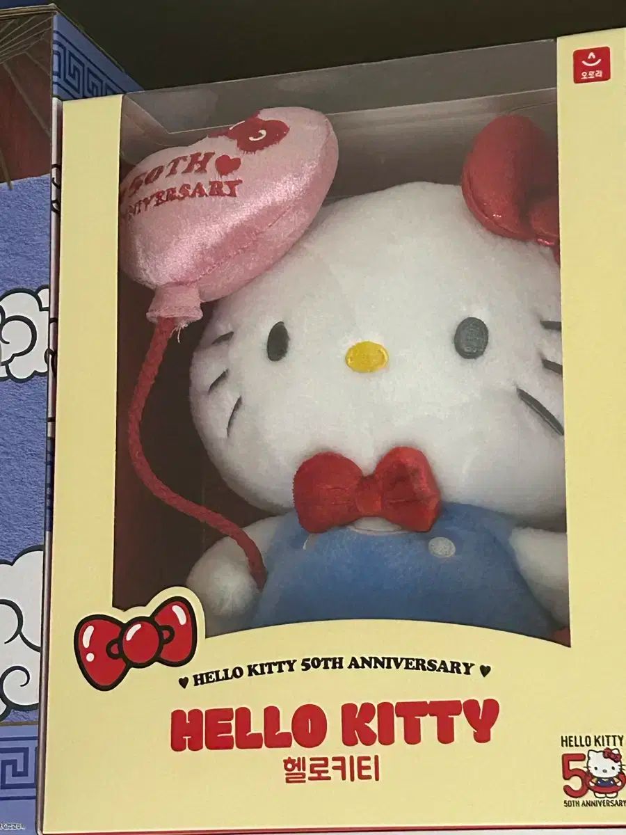 ハローキティ50周年限定バースデードールぬいぐるみ箱入激レア完売