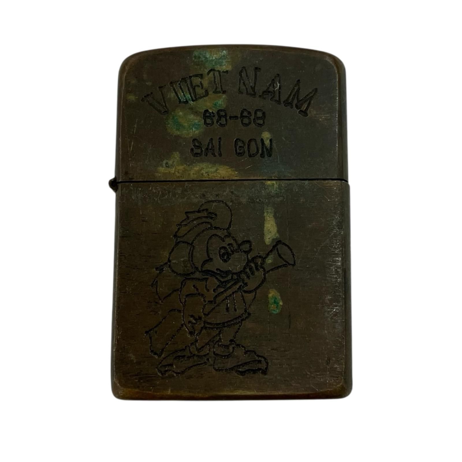 170590 現状品 ZIPPO ジッポ オイルライター ベトナム 68-69 ミッキー 170590 現状品 ZIPPO ジッポ オイルライター ベトナム 68-69 ミッキー