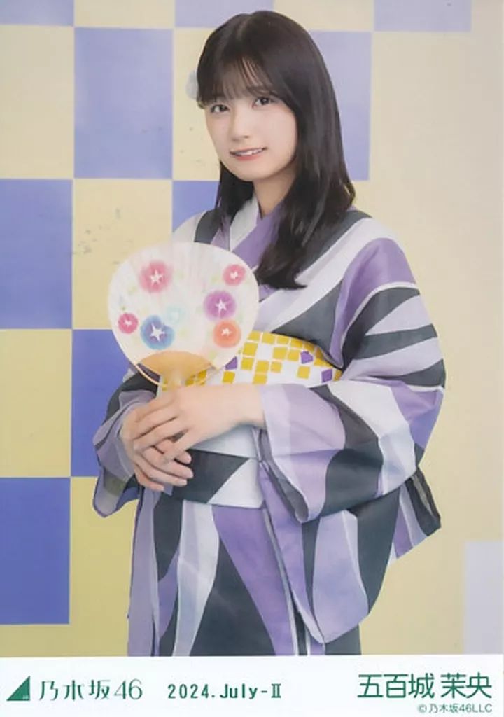 中古】生写真(乃木坂46) 五百城茉央/上半身・浴衣/「乃木坂46
