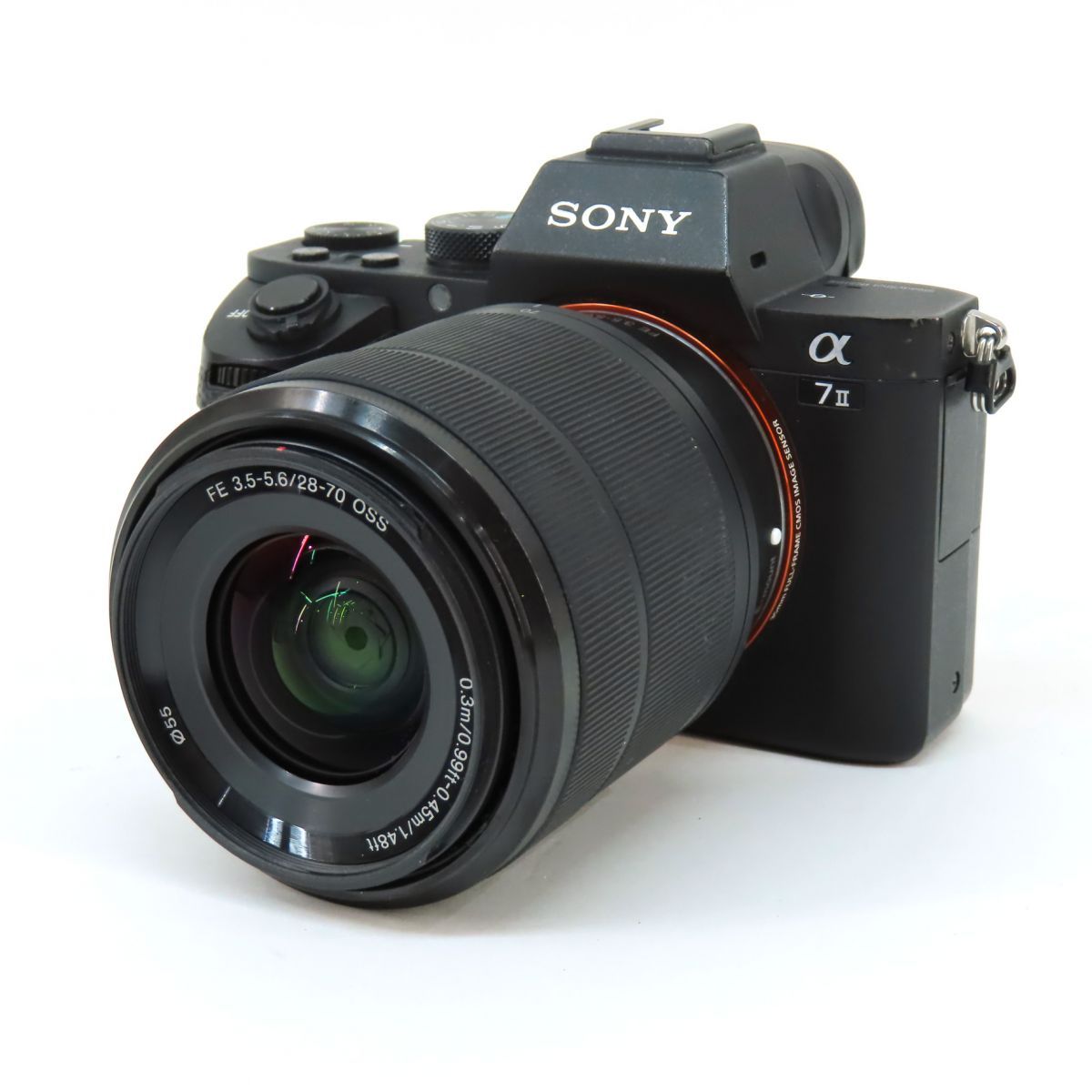 SONY ソニー α7 II ILCE-7M2K ズームレンズキット バッテリー 3個/カメラケース付き ミラーレス一眼カメラ ※中古 - メルカリ