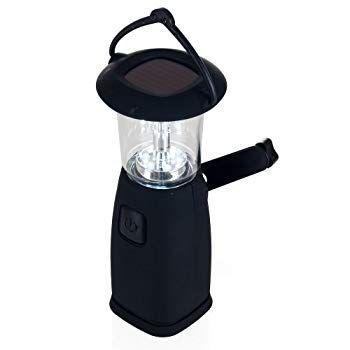 Whetstone 6 LED Solar and Dynamo Powered Camping Lantern by
