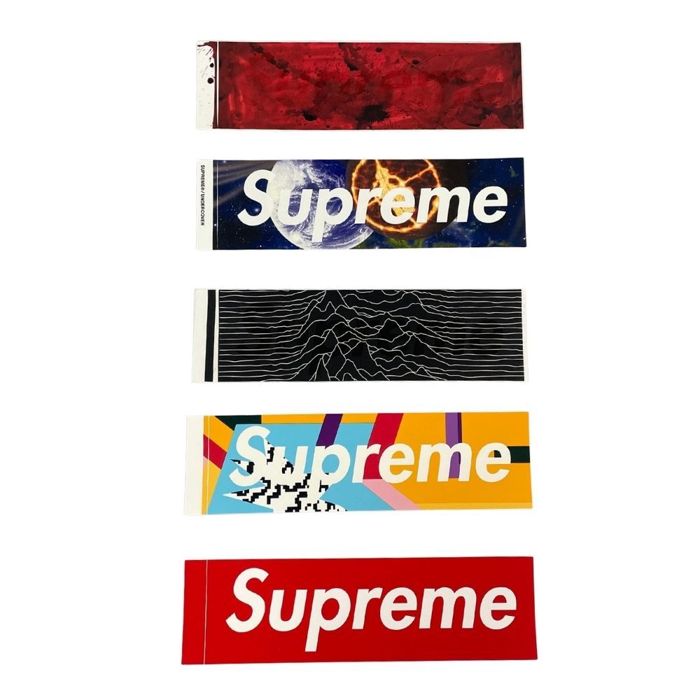 supremeステッカー4まい Supreme ステッカー 4枚セット - メルカリ