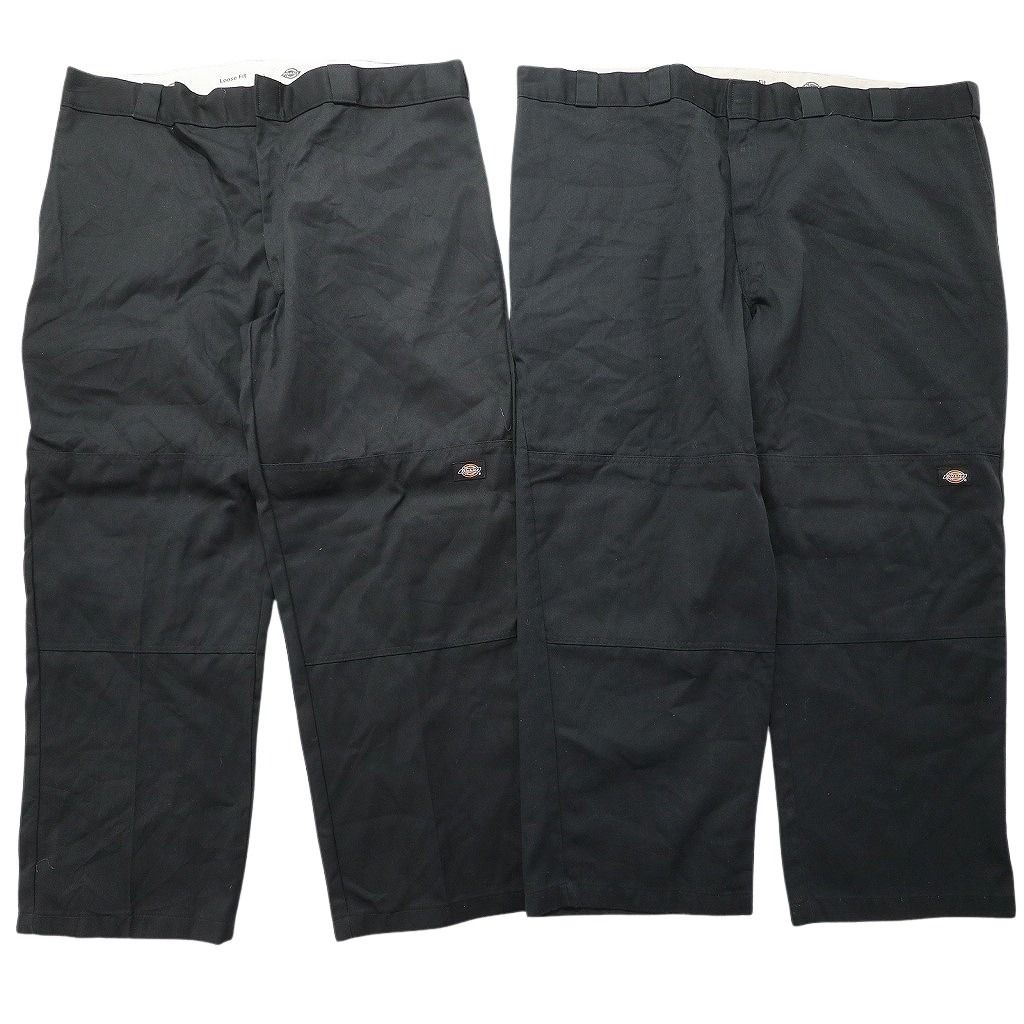 古着卸 ディッキーズ Dickies ダブルニーパンツ 7枚セット メンズ W42 W44 W48 W50 ワイドストレート ワーク 古着 NB9734 KIN-KAAI_COM