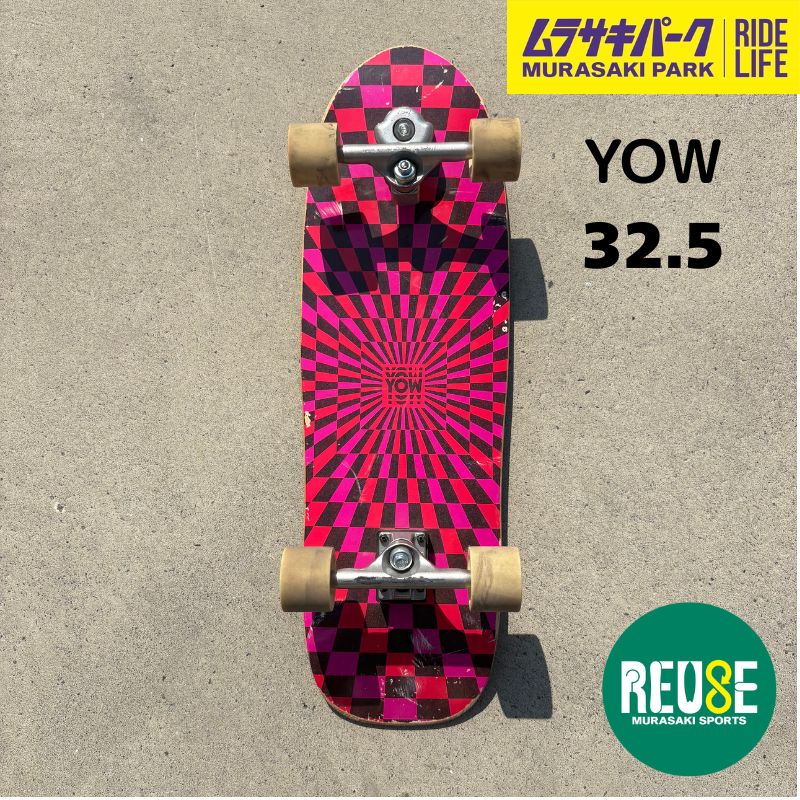 yow コンプリート YOW ヤウ サーフ スケートボード コンプリート 32.0inch LAKEY