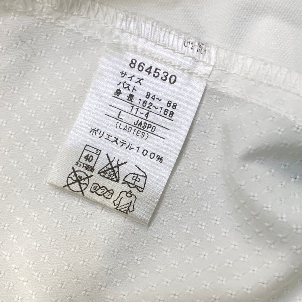 サイズ：L PUMA GOLF プーマゴルフ ジップジャケット ホワイト系