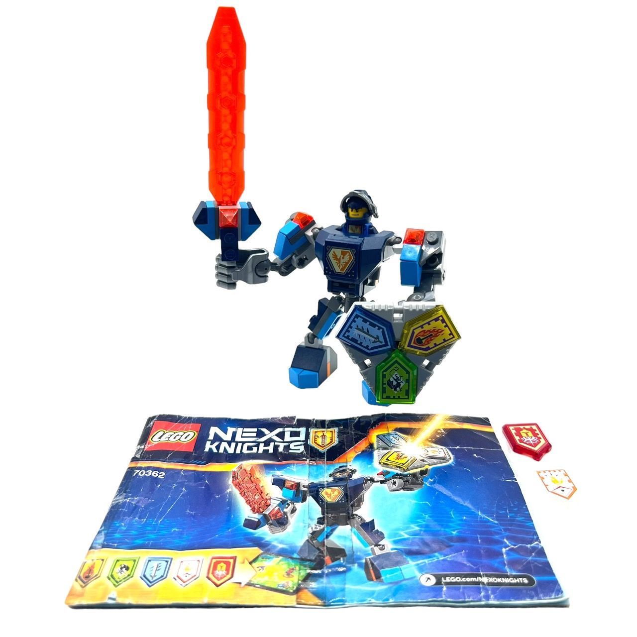 中古 廃盤 希少 美品☆LEGO レゴ 70362 ネックスナイツ バトルスーツ