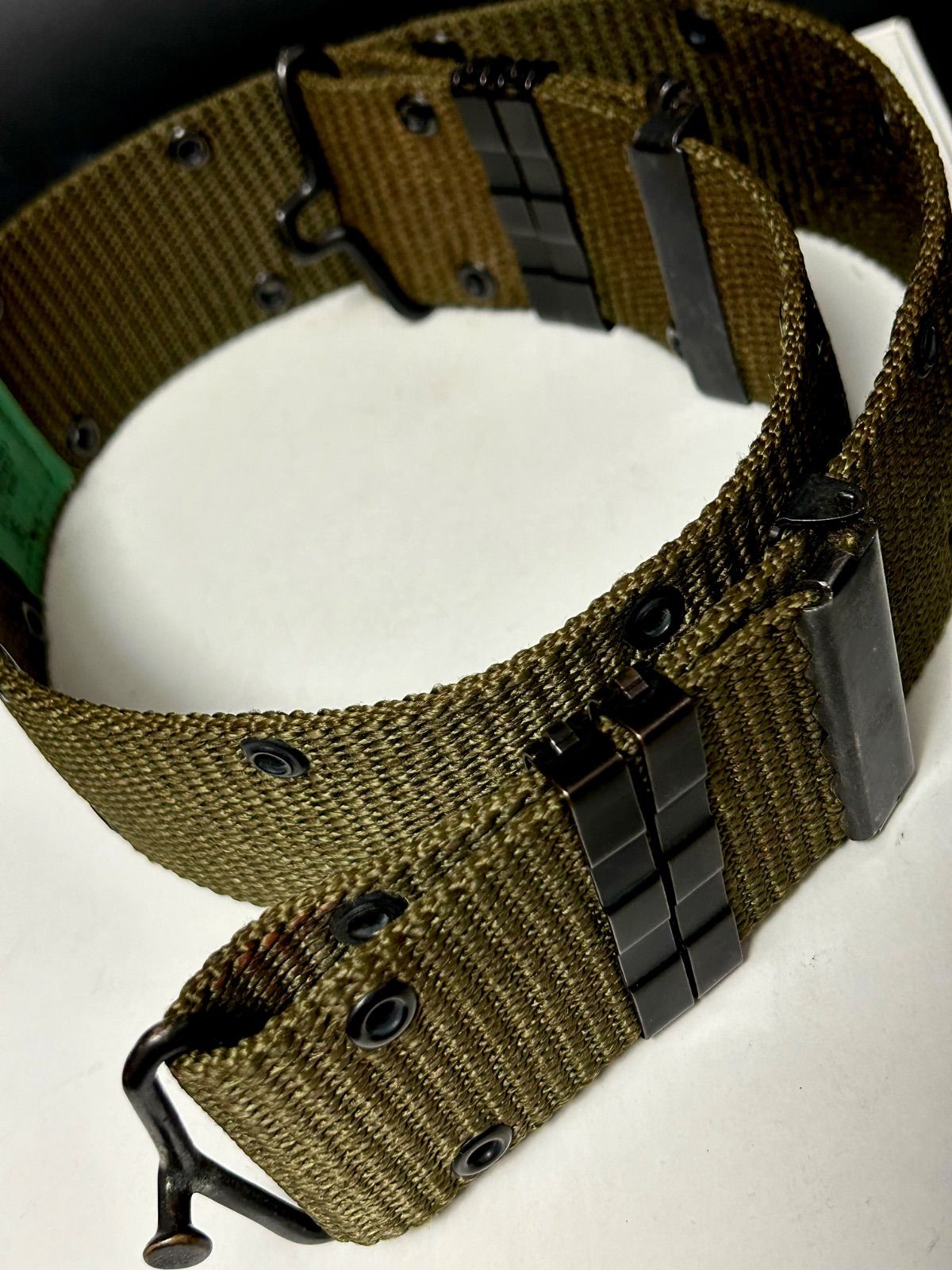 パンキッシュ米軍実物ヴィンテージ期78年製金具ホールドBANDOLIERベルト