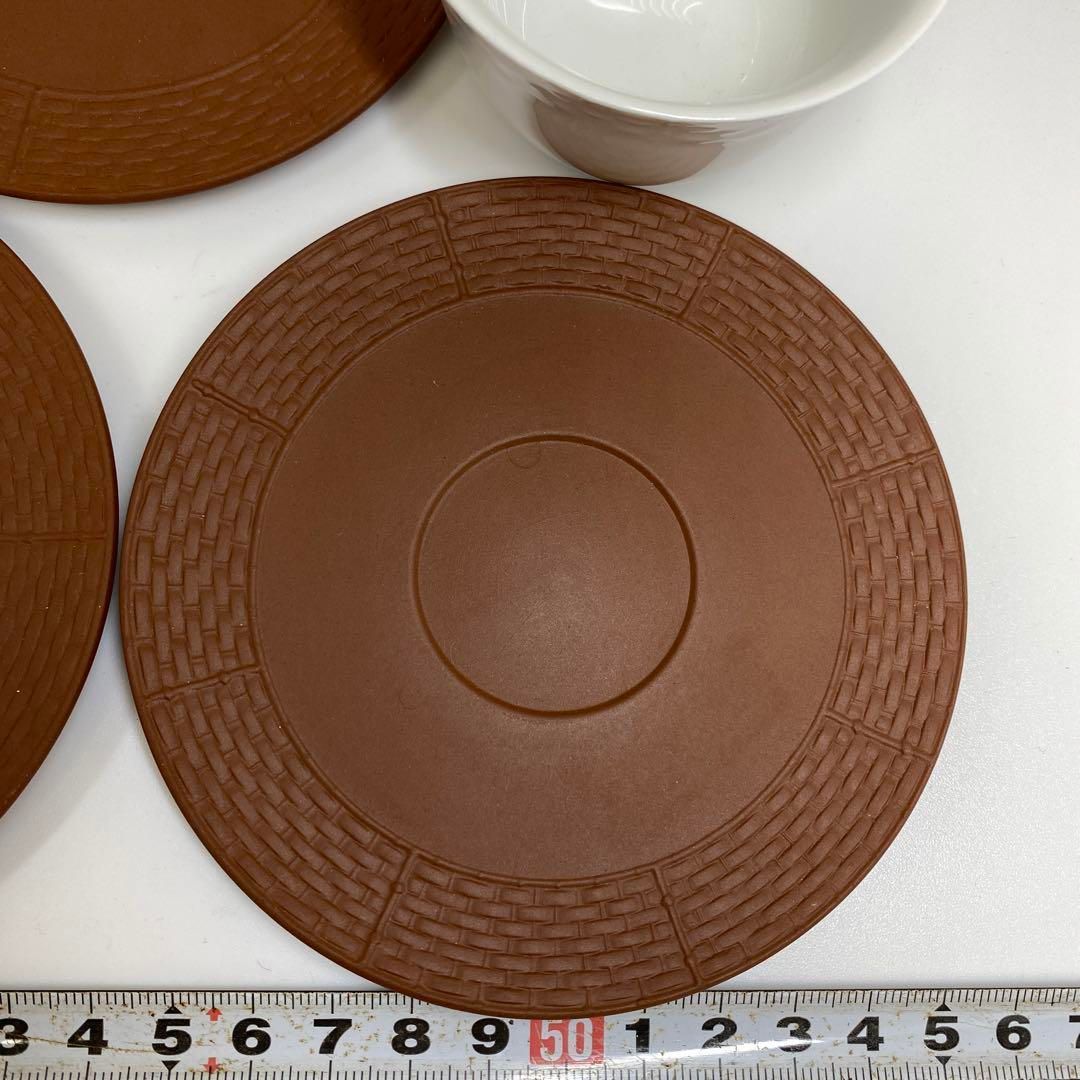 煎茶碗3客と茶托1点 東さ6-0831④