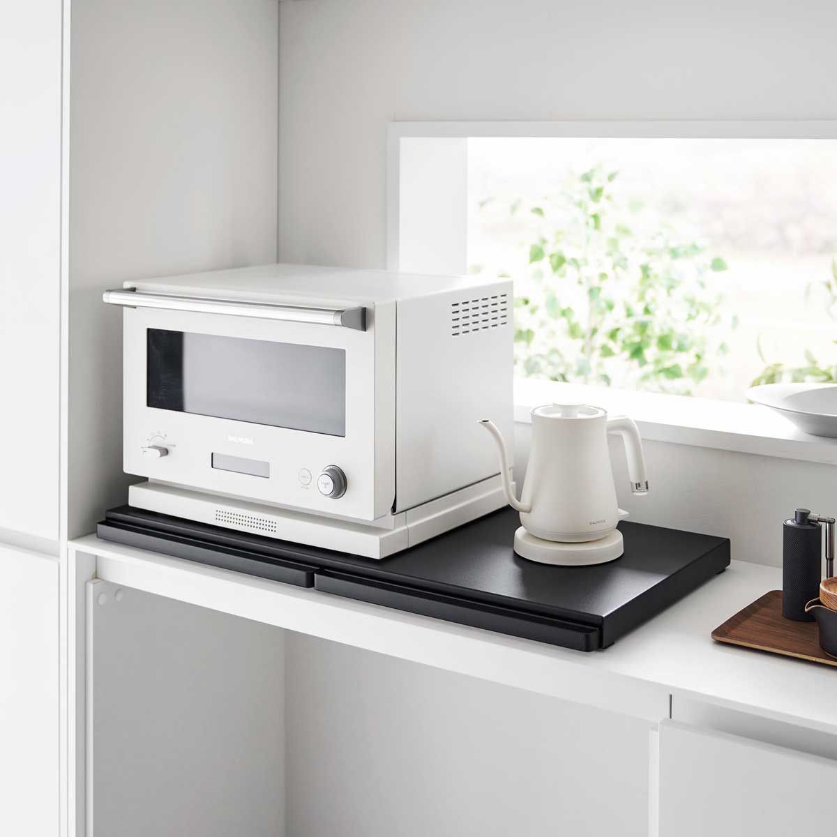 新品 送料無料 山崎実業 キッチンスライドテーブル tower タワー 