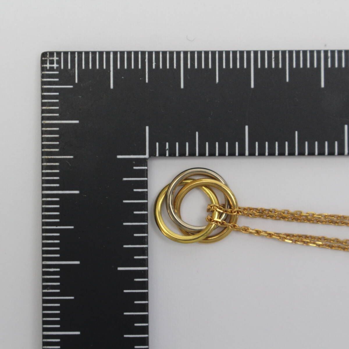 Q1198)美品Cartier カルティエ スウィート トリニティ K18YG Q1198)美品Cartier カルティエ スウィート トリニティ K18YG