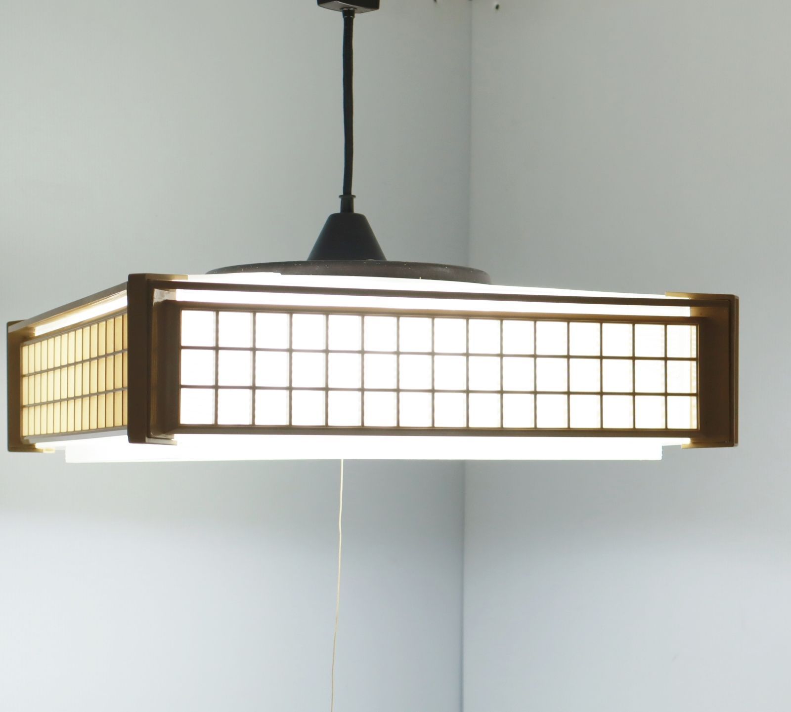 ナショナル 天井照明 HD1289 高級 和風 ペンダント ライト National 和風 ペンダントライト 高級 木製 手彫り 松 蛍光灯