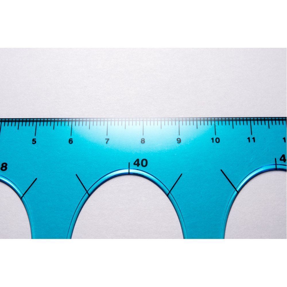 だ円定規 テンプレート