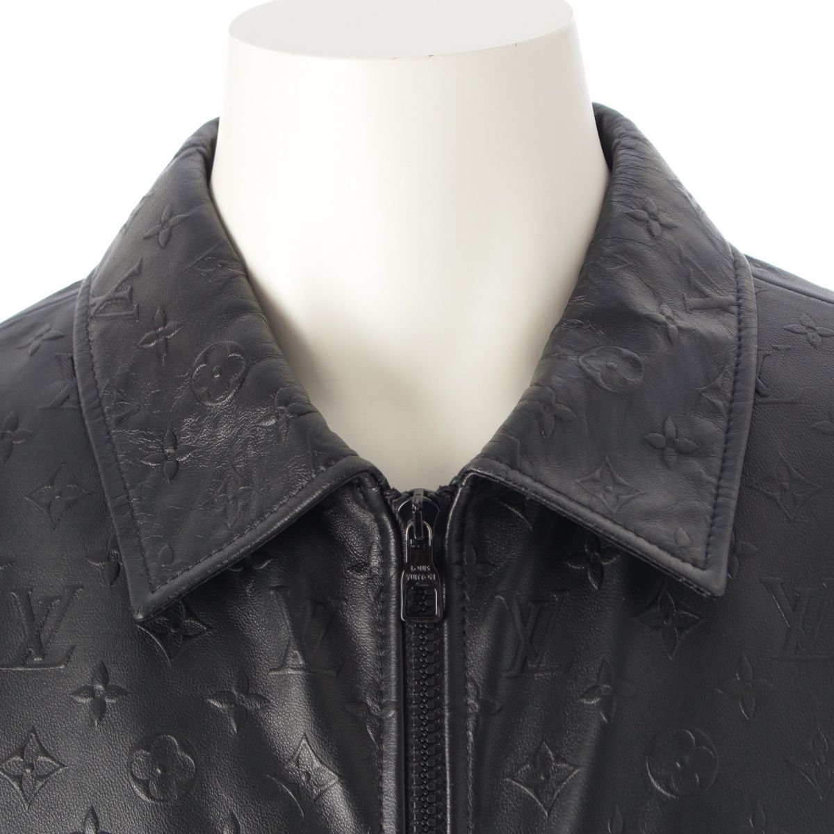ルイヴィトン　ジャンパー・ブルゾン ルイヴィトン 24AW バイカラーサテンボンバージャケット