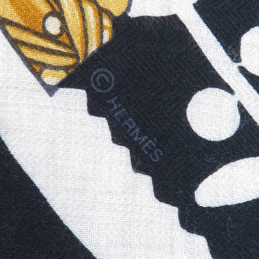 エルメス HERMES ストール トライアングル ジェアン ETRIERS