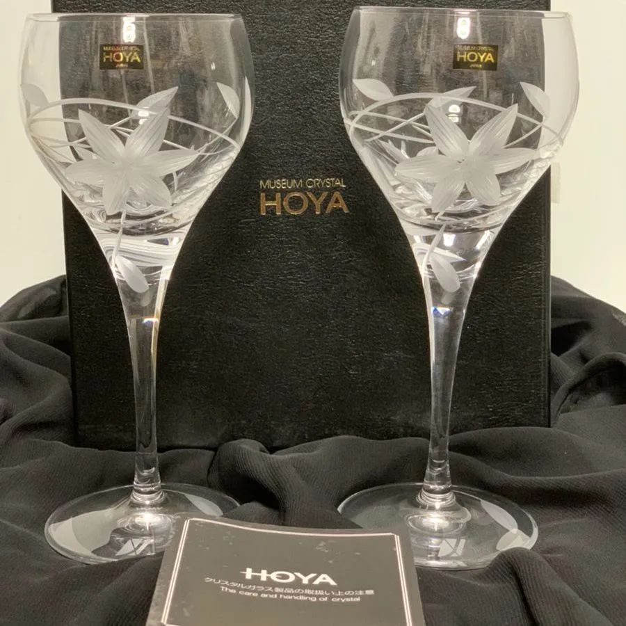 お得再入荷新品・未使用安心の匿名配送HOYA クリスタルガラスワイングラス５脚セット コップ・グラス・酒器