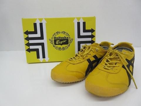 Onitsuka Tiger オニツカタイガー 1183A872 27cm イエロー ブラック メンズ