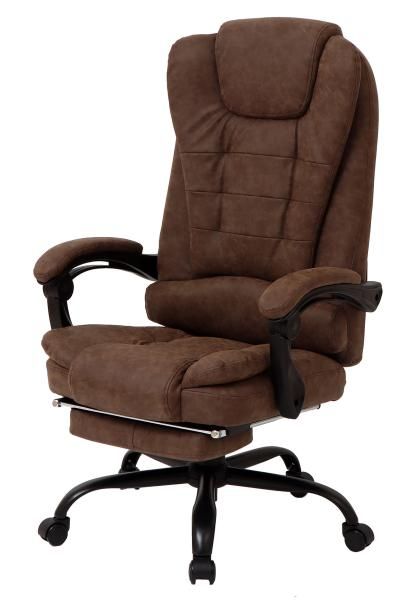 【新品・3営業日で発送】ヤマソロ 【42-363】【PESANTE‐ペザンテ‐】リクライニングオフィスチェアー ブラウン【北海道・沖縄・離島の地域への配送不可】