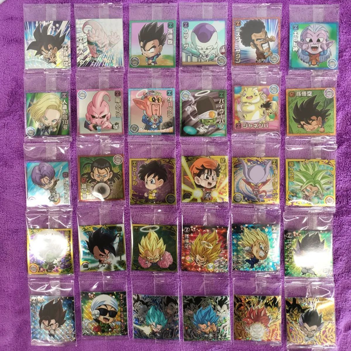 フルコンプ】30種 ドラゴンボール 超戦士 14弾 シール ウエハース 融合