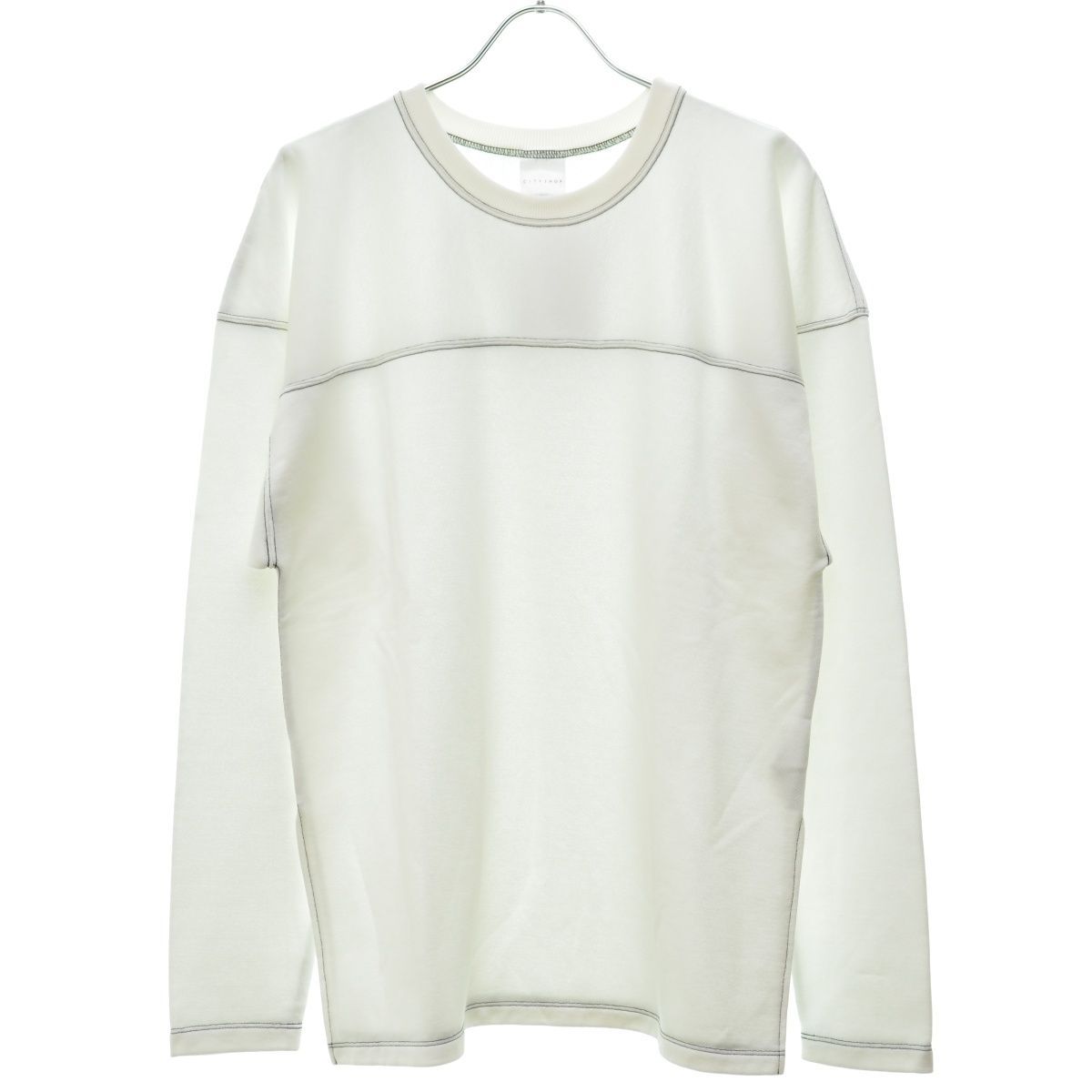 CITYSHOP / シティショップ 23SS 23070042205010 FOOTBALL TEE 長袖カットソー CITYSHOP / シティショップ】23SS 23070042205010 FOOTBALL TEE