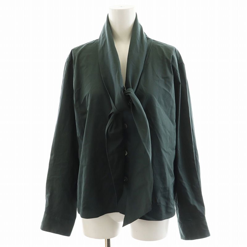 マーガレットハウエル MARGARET HOWELL 23AW SOFT COTTON SILK シャツ  