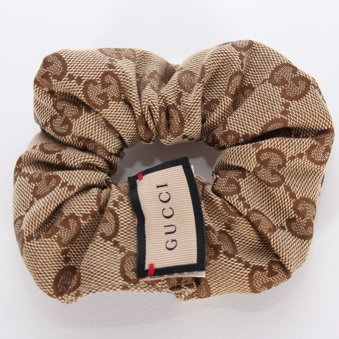 【GUCCI】グッチ GG キャンバス シュシュ GUCCI グッチ GGキャンバス シュシュ 新品未使用 ギフト