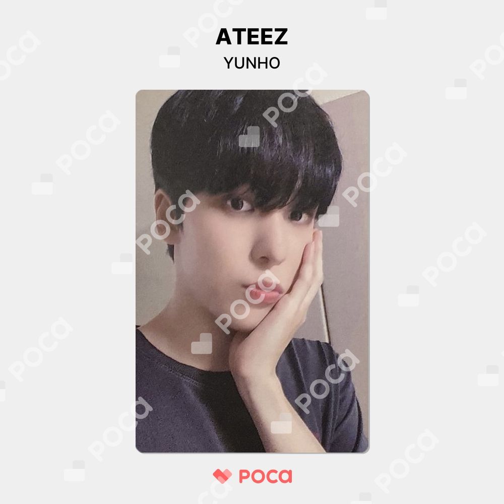 Yunho ユノ Ateez  makestar 当選者限定 トレカ　セット Yunho ユノ ATEEZ ユノ make star verB ヨントン 当選者トレカ Ateez