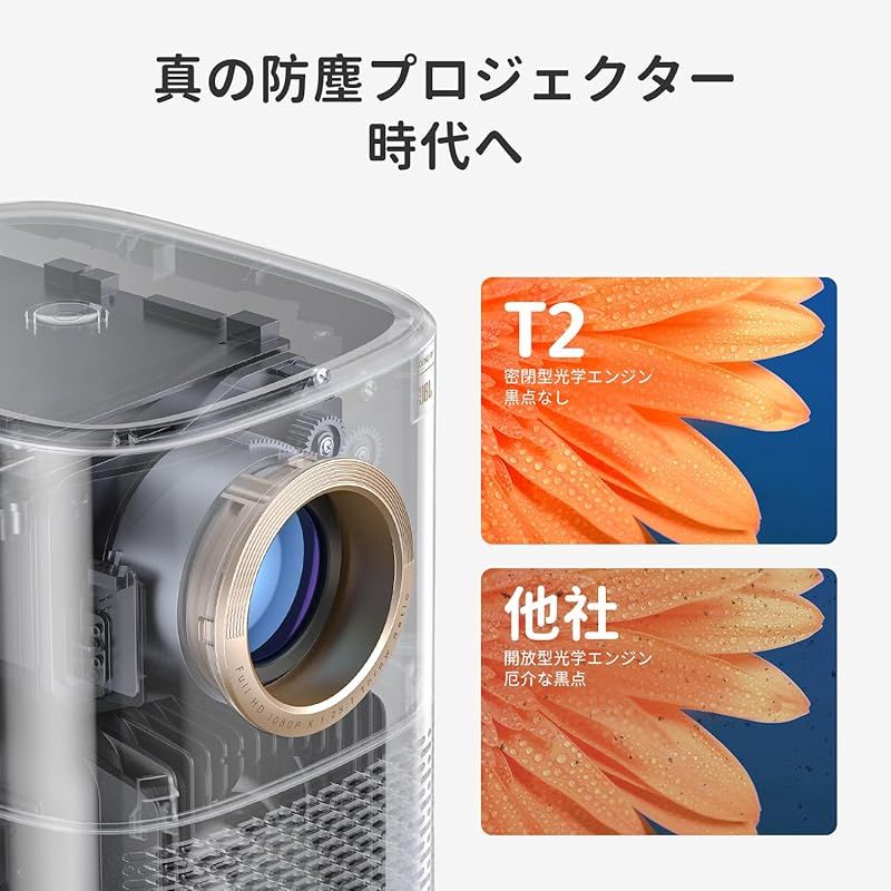 Yaber T2 プロジェクター モバイルプロジェクター 8W*2 JBL Yaber T2 プロジェクター モバイルプロジェクター 8W*2 JBL