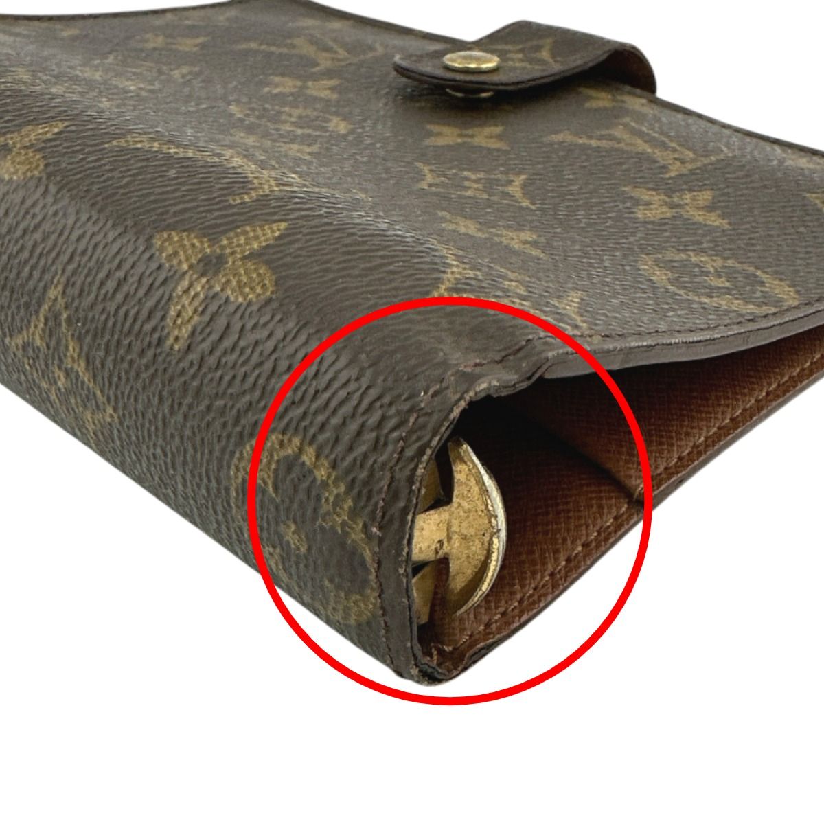 ルイヴィトン モノグラム 手帳カバー アジェンダMM システム手帳