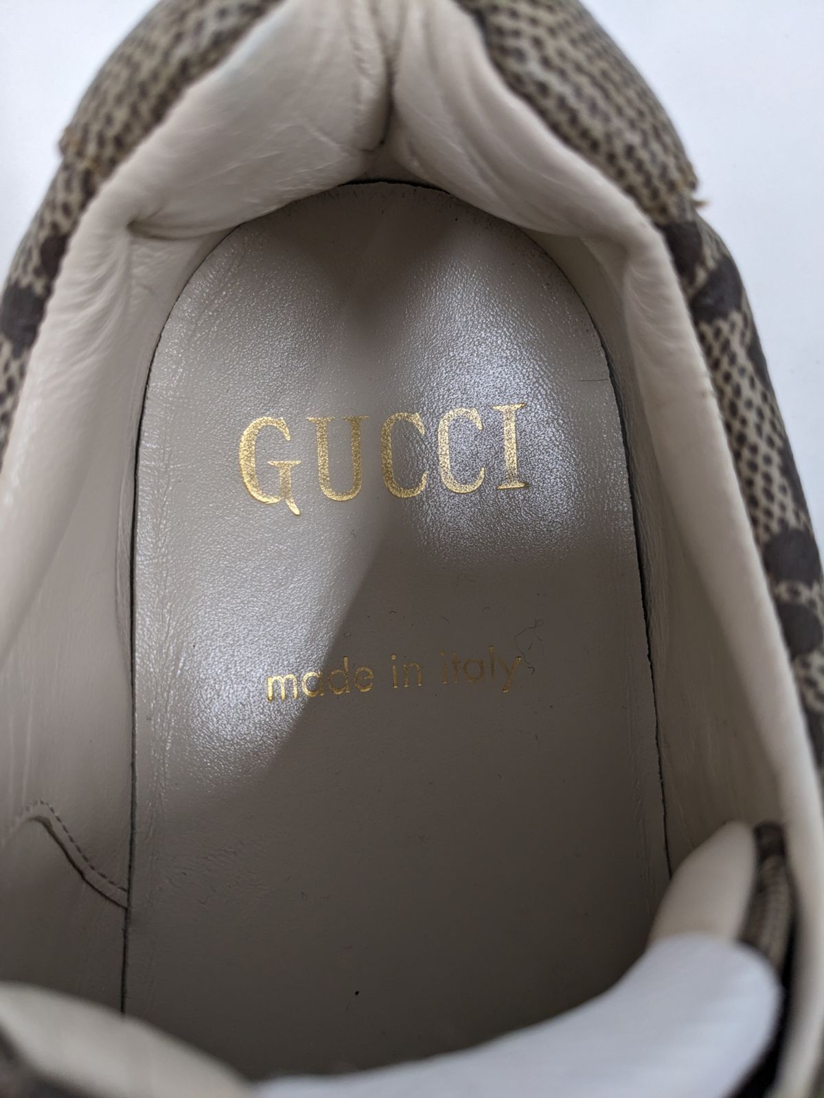 ⭐希少モデル❗GUCCI グッチ ライトン スニーカー 総柄 100周年記念 