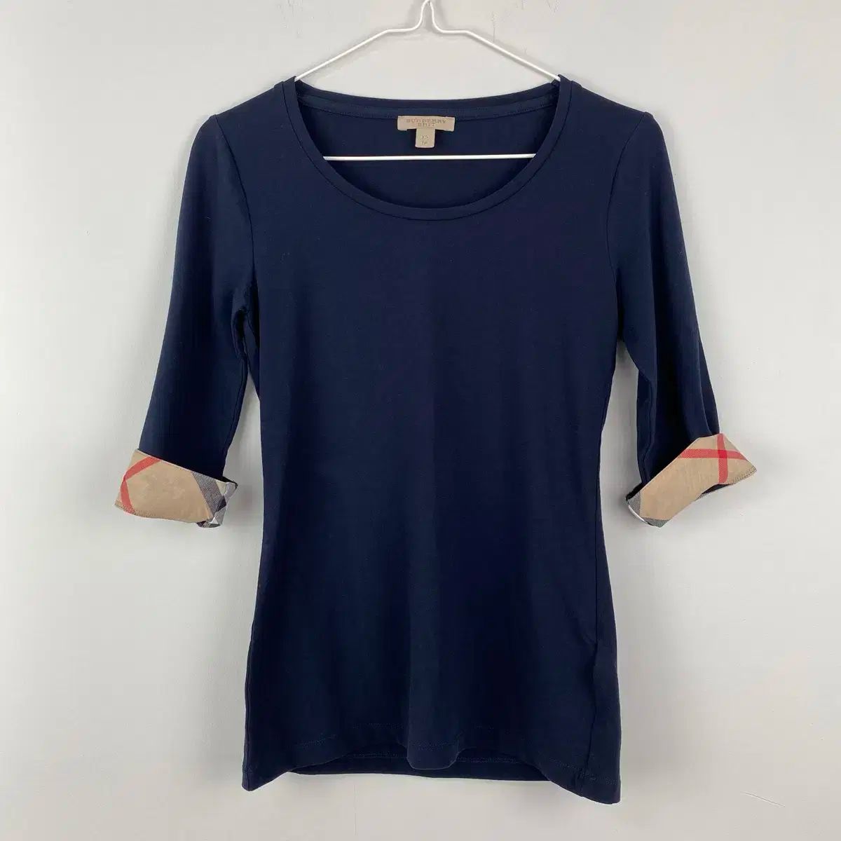 BURBERRY バーバリー ノヴァチェック 5 富 Tシャツ