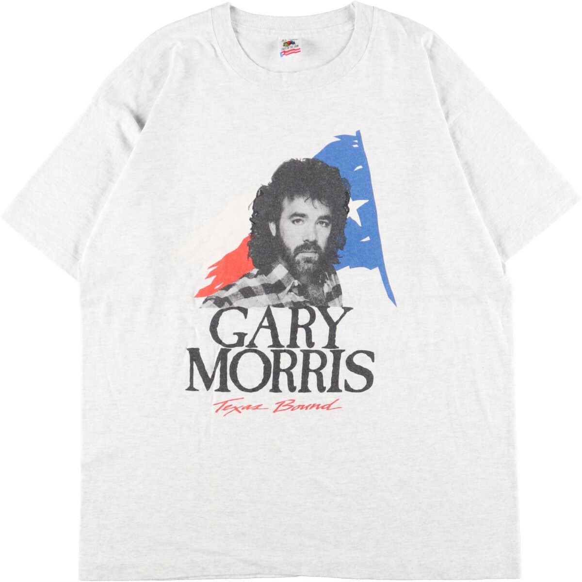 90年代 フルーツオブザルーム FRUIT OF THE LOOM Gary Morris ゲイリー モリス バンドTシャツ バンT USA製 メンズXL ヴィンテージ /eaa350394