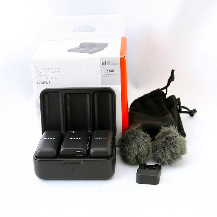 ソニー SONY ソニー ECM-W3 ワイヤレスマイクロホン