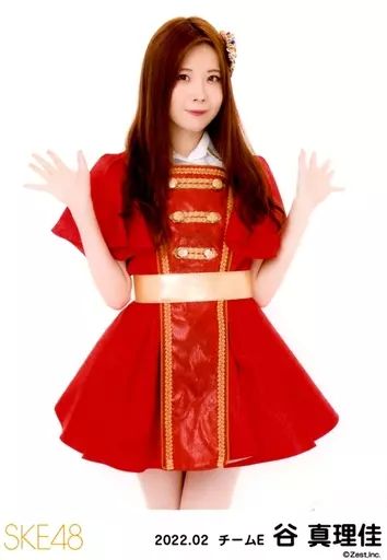 中古】生写真(AKB48・SKE48) 谷真理佳/膝上/SKE48 2022年2月度