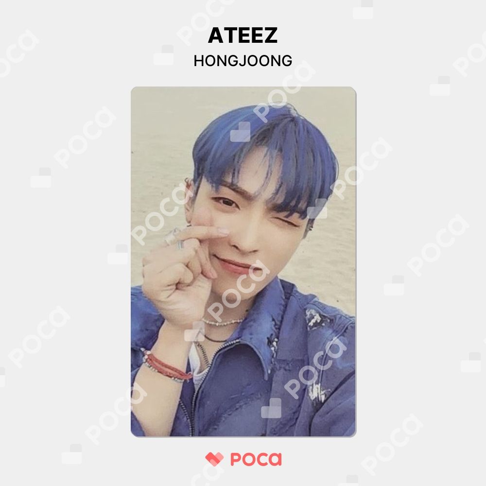 ATEEZ ホンジュン Summerphotobook トレカ ATEEZ ホンジュン トレカ ATEEZ 2023 SUMMER PHOTOBOOK MD 公式