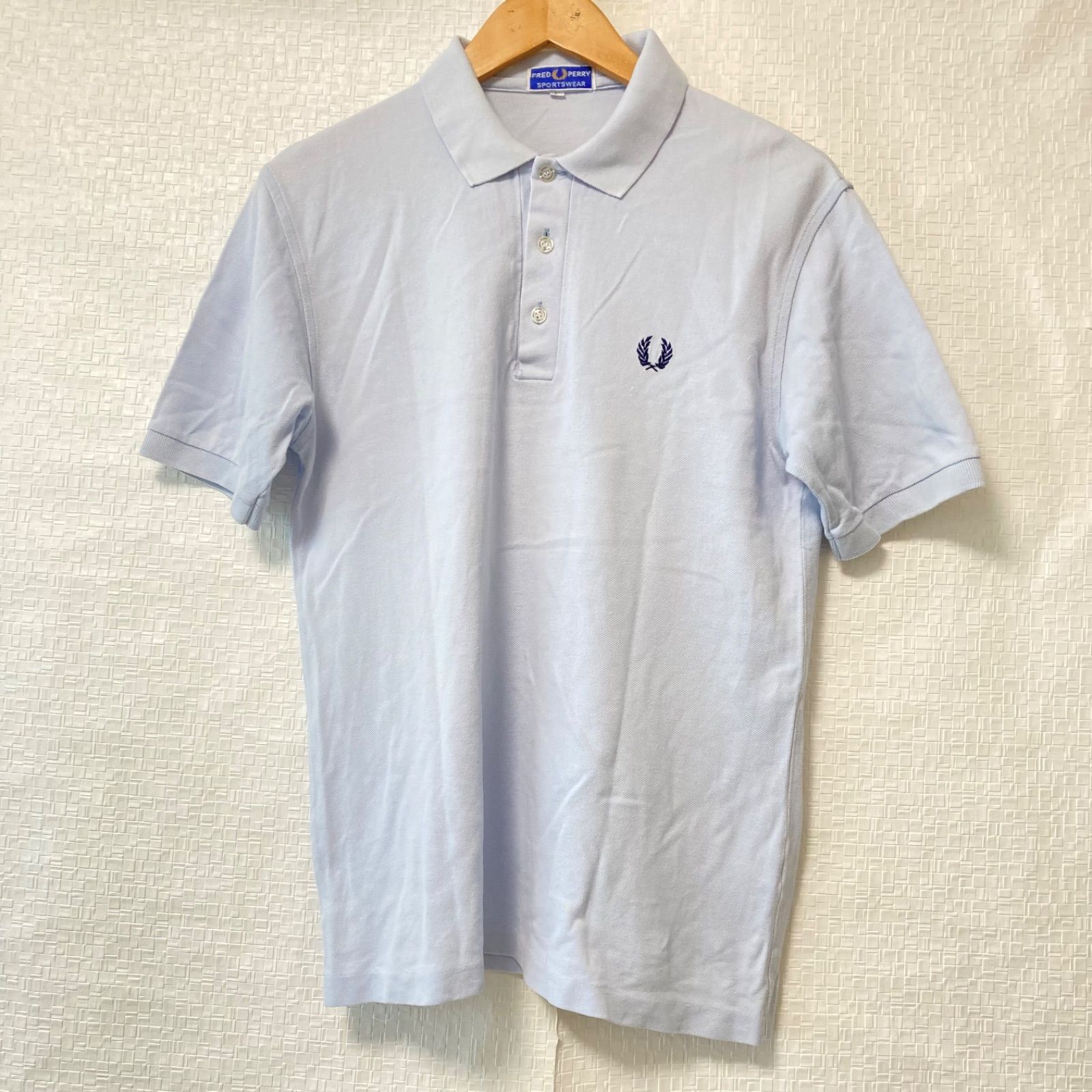 フレッドペリー　FRED PEARY　半袖　ポロシャツ　半袖コットン w^)b FRED PERRY フレッドペリー SPORTS WEAR スポーツウェア