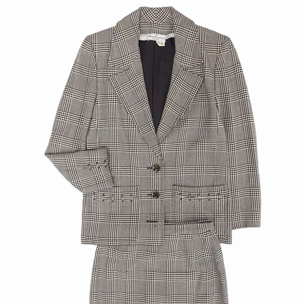 Vintage Valentino Garavani ヴァレンティノ グレンチェック柄