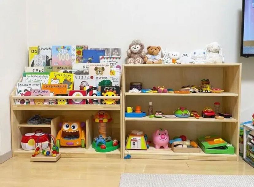 MAIKO様 絵本棚、おもちゃ棚セット-