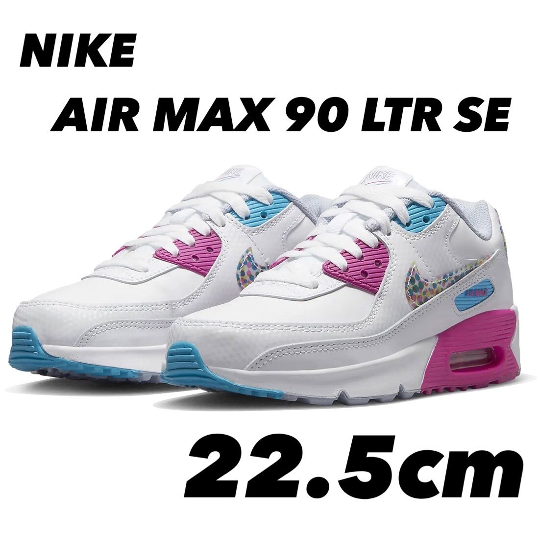 NIKE AIR MAX 90 LTR SE 90 LTR SE DV1843 100 22.5cm