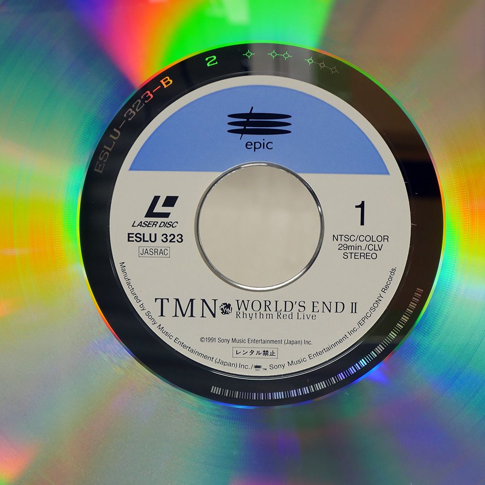 Live 1985  国内盤　帯付き 帯付き 国内盤 TM NETWORK/HYTHM RED LIVE WORLDS END II/SONY