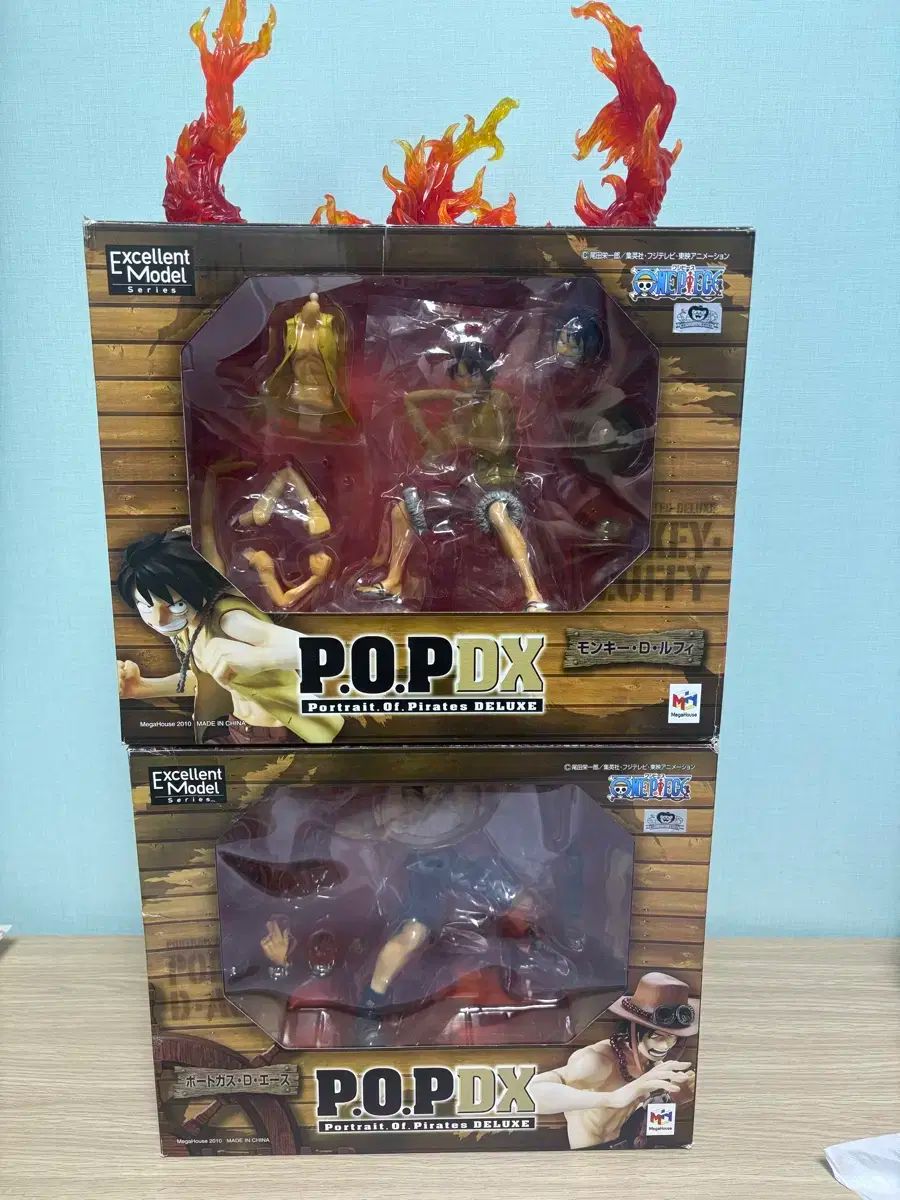 P.O.P DX モンキー・D・ルフィ フィギュア&P.O.P DXエース 楽天市場】ワンピース フィギュア POP NEO-DX エース ルフィ 2体