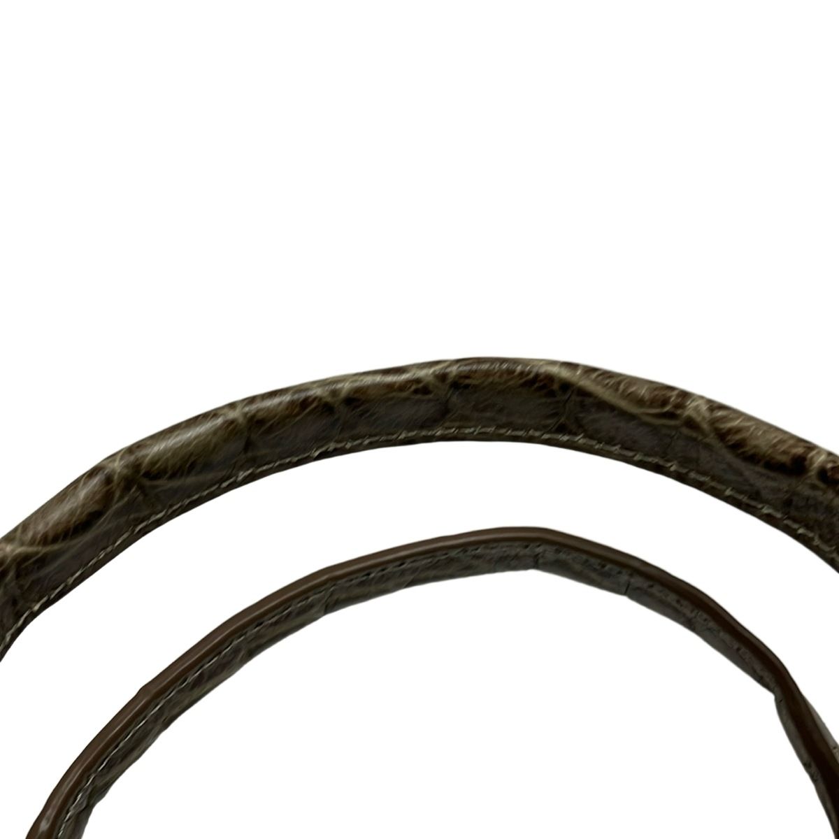 LEATHER JEWELS(レザージュエルズ) ハンドバッグ - 17M53 ライト  