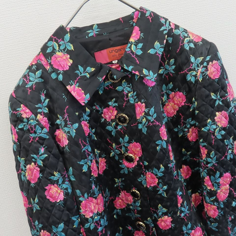 ウンガロ Ungaro シルク ヴィンテージ セットアップ スカート