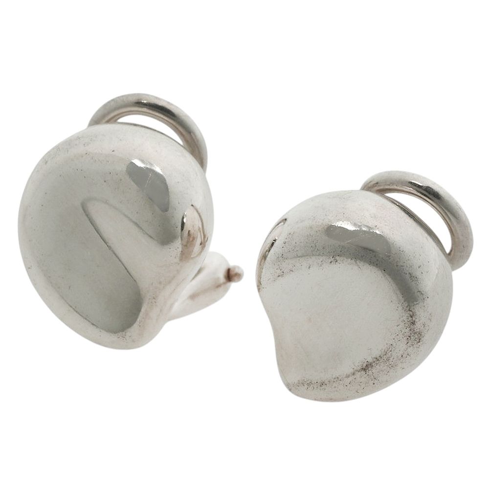 TIFFANY&Co. ティファニー SV925 イヤリング ティアドロップ 磨き済み m02 TIFFANY\u0026Co.ティファニー ビーン イヤリング SV925 ⁄tm09528ng