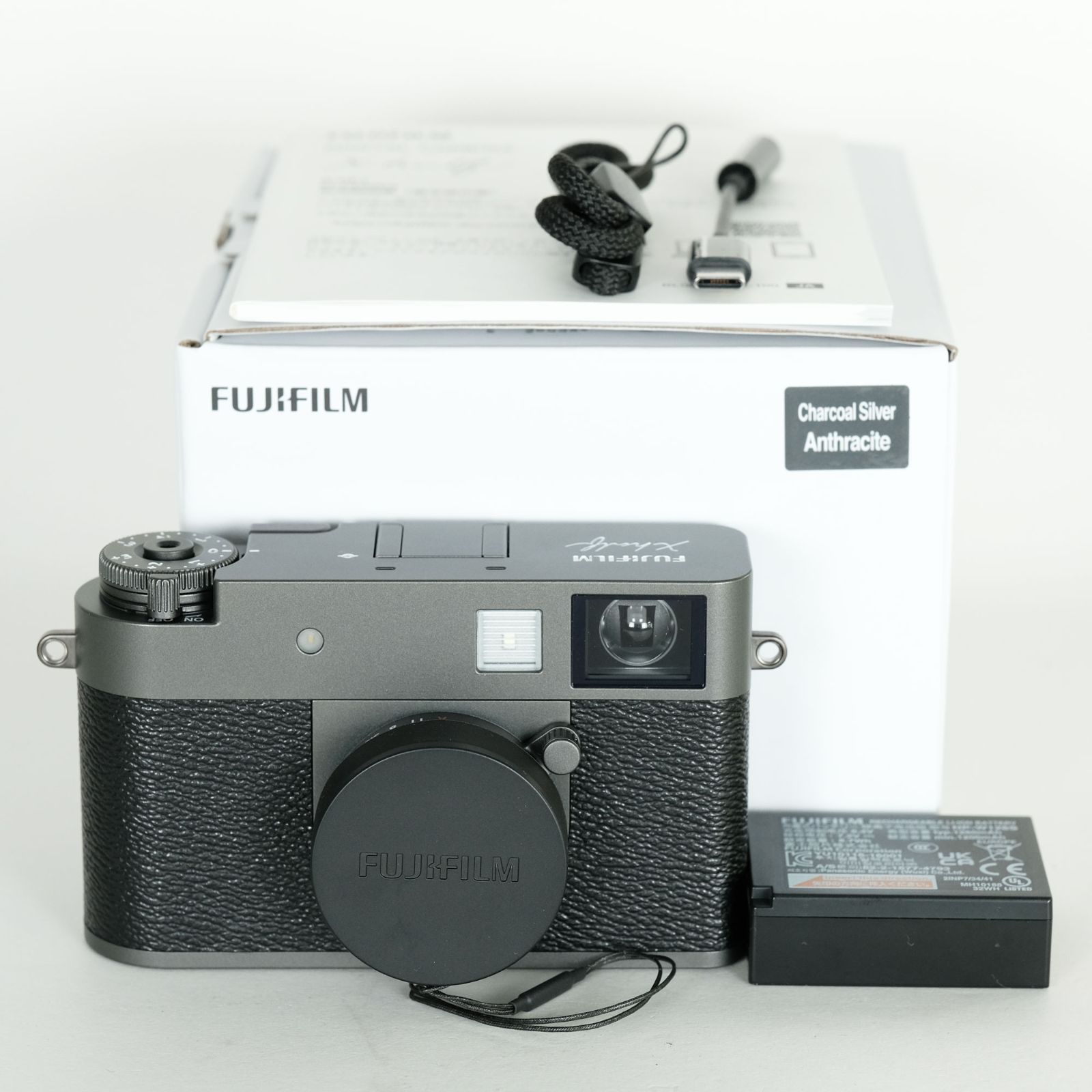 新品同様｜シャッター数10回] FUJIFILM X half X-HF1[チャコール