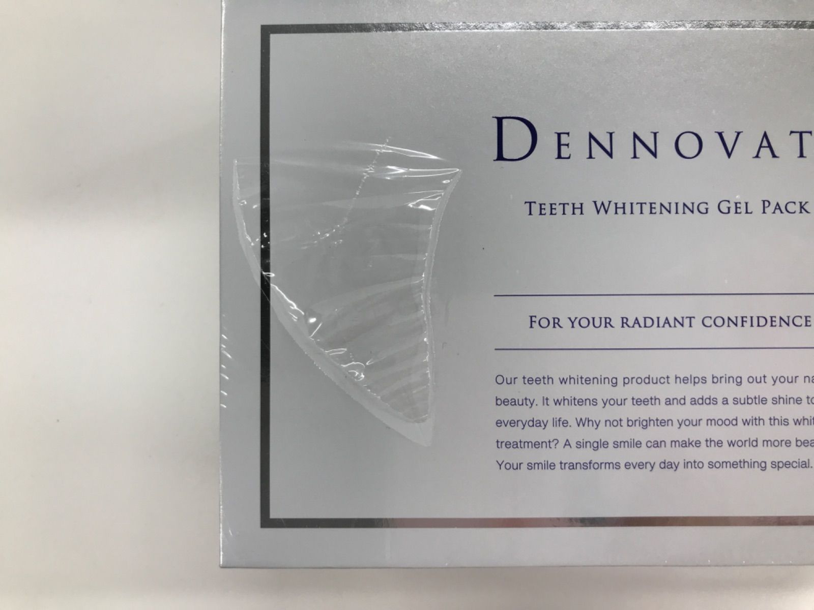 ホワイトニングジェルパック