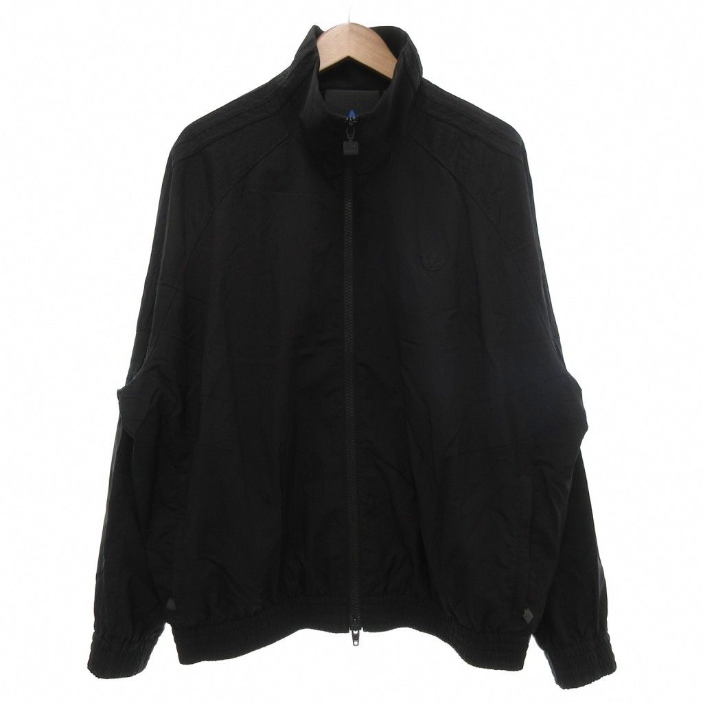 アディダスオリジナルス adidas originals ブルーバージョン BLUE VERSION BBブロックド ジャージ セットアップ トラックジャケット イージーパンツ ナイロン O LL 黒 ブラック NU