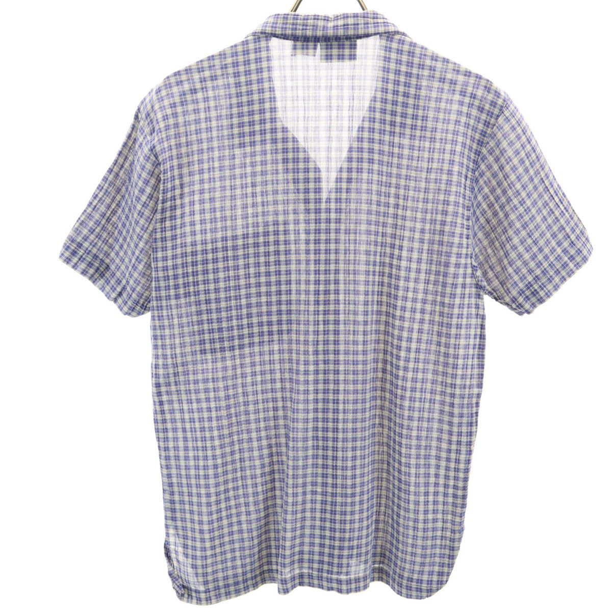 patagonia 半袖チェックシャツ L パタゴニア オーガニックコットン チェックシャツ L サイズ 半袖