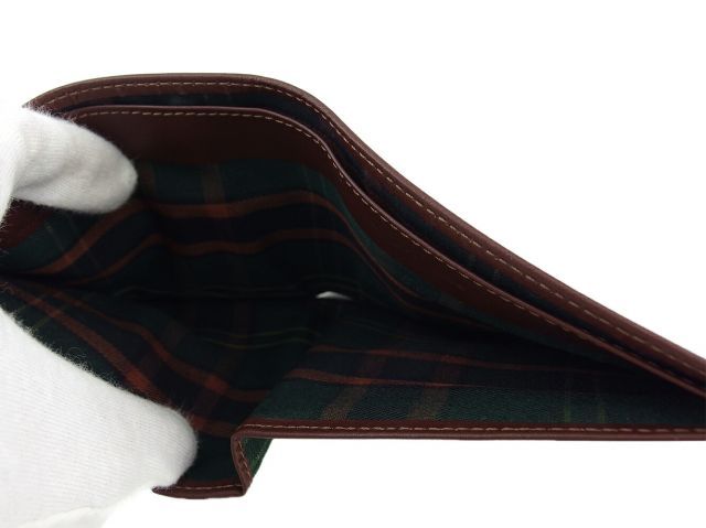 ダンヒル 二つ折り 札入れ ミニ札入れ メンズ ヘリンボーン ブラック ブラウン ゴールド PVC×レザー dunhill L3425 